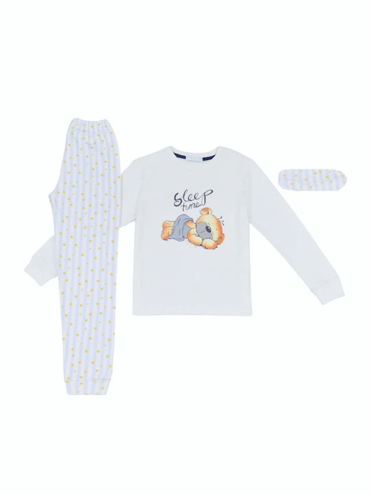 H-116 Ebita Πιτζάμα κορίτσι εκρού