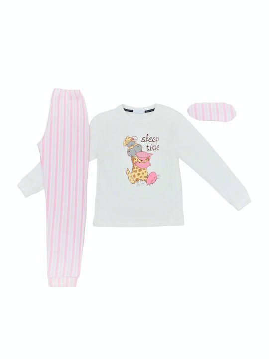 H-115 Ebita Πιτζάμα κορίτσι εκρού