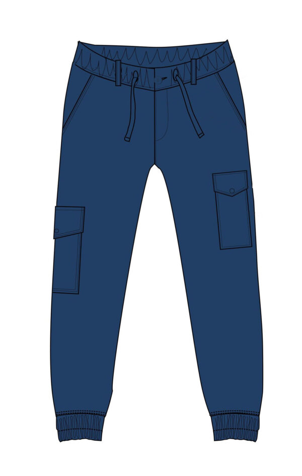 125-111101-4 Funky Παντελόνι cargo αγόρι ensign blue