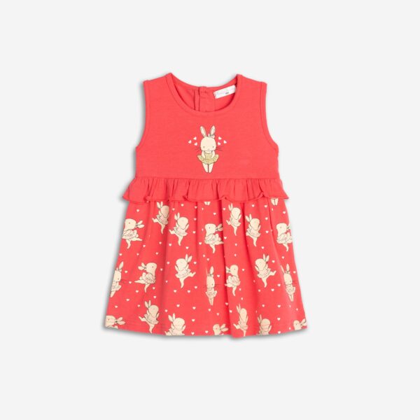 125-928109-1 Funky Φόρεμα μηνών κορίτσι rouge allover