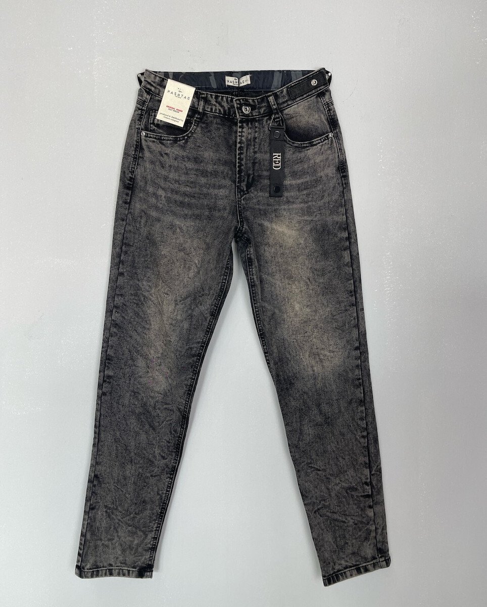 254725 Hashtag Παντελόνι τζιν αγόρι μαύρο