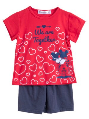 62515498 Frenzy Πιτζάμα κορίτσι κόκκινο μαρέν