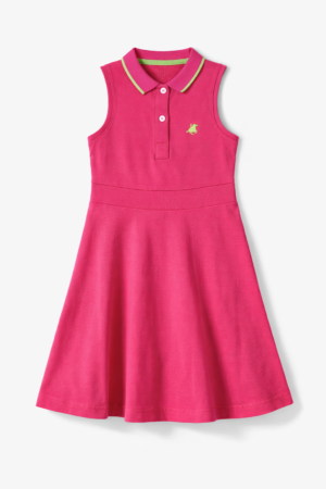 PG1190 U.S.GRAND POLO CLUB Φόρεμα κορίτσι φούξια
