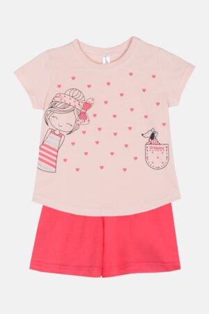 2523103 Dreams Πιτζάμα κορίτσι σομόν