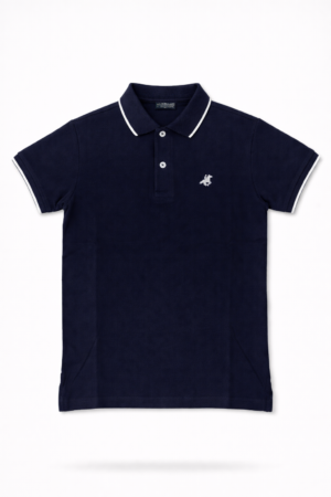 PR1041 U.S.GRAND POLO CLUB Μπλούζα πόλο πικέ αγόρι μπλε