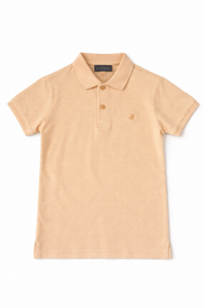 PR1040 U.S.GRAND POLO CLUB Μπλούζα πόλο πικέ αγόρι ροδακινί