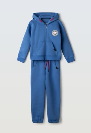 243025 Ebita Σετ φόρμα φούτερ ζακέτα κορίτσι σιέλ