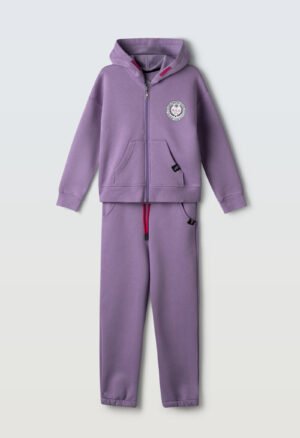 243025 Ebita Σετ φόρμα φούτερ ζακέτα κορίτσι λιλά