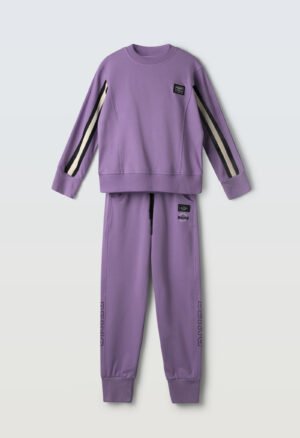 243030 Ebita Σετ φόρμα φούτερ κορίτσι λιλά