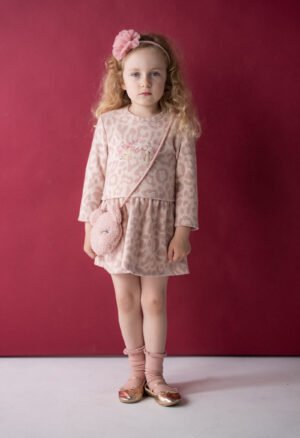 243235 Ebita Φόρεμα με τσαντάκι κορίτσι ροζ