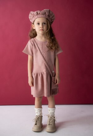 255208 Ebita Φόρεμα με τσαντάκι κορίτσι ροζ