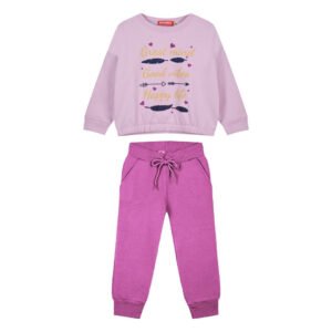 15-123387-0 Energiers Σετ φόρμα φούτερ κορίτσι ανοιχτό ροζ ντάλια