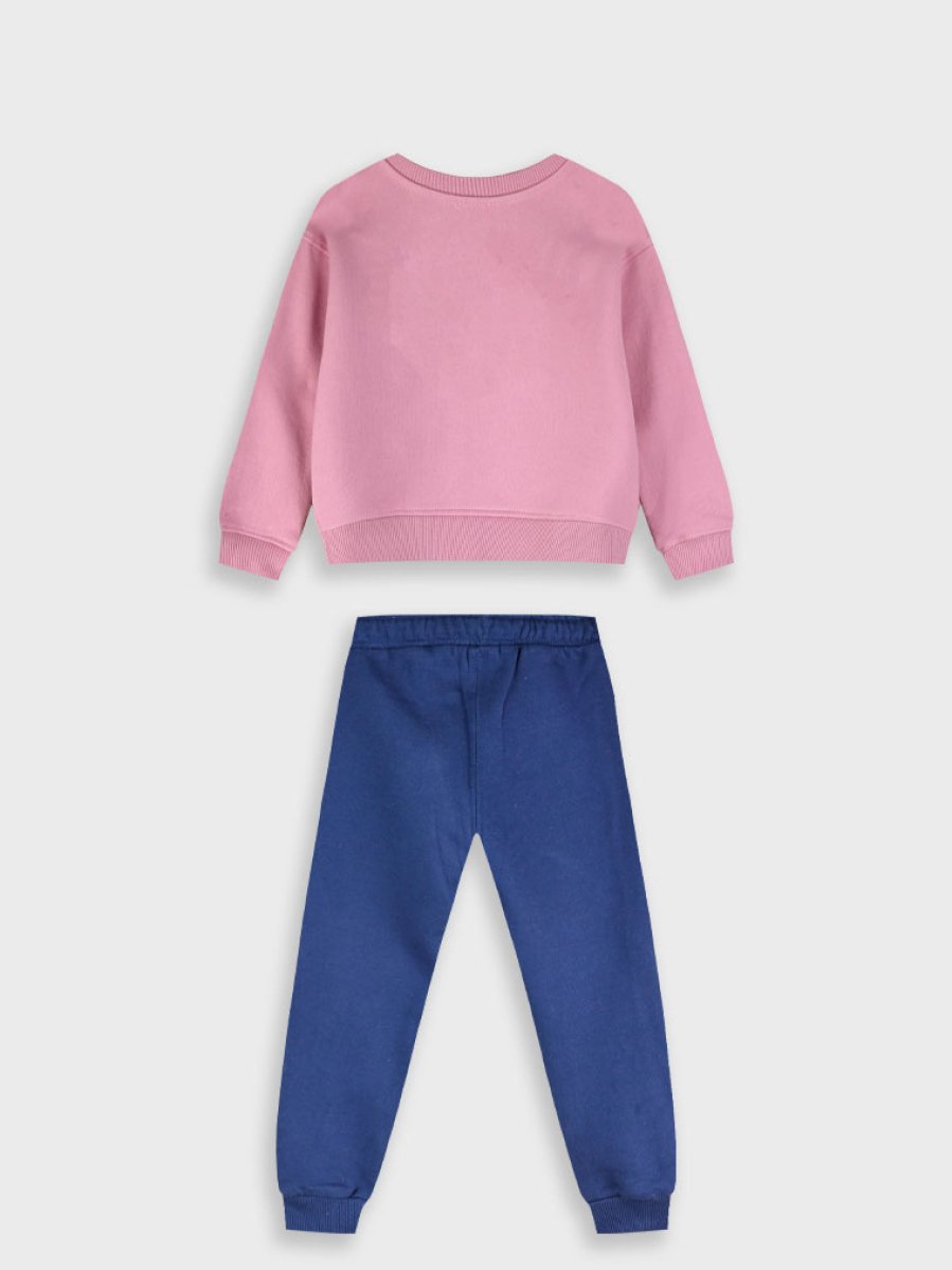 15-125385-0 Energiers Σετ φόρμα φούτερ κορίτσι ροζ μπλε