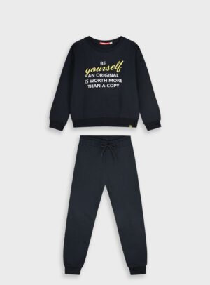 16-125286-0 Energiers Σετ φόρμα φούτερ κορίτσι μαύρο