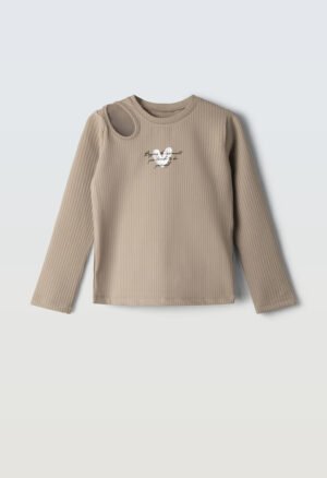 255015 Ebita Μπλούζα κορίτσι μπεζ