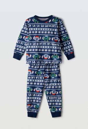 H-611 Hashtag Πιτζάμα αγόρι μπλε