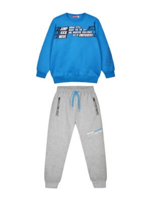 12-123181-0 Energiers Σετ φόρμα φούτερ αγόρι ρουά γκρι μελανζέ