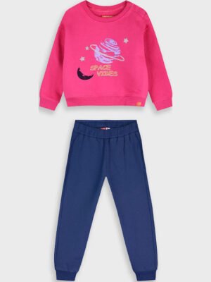 15-125386-0 Energiers Σετ φόρμα φούτερ κορίτσι φούξια μπλε