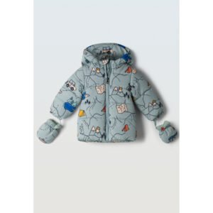 255618 Hashtag Μπουφάν μηνών αγόρι γαλάζιο