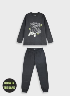 33-125000-9 Energiers Πιτζάμα αγόρι ανθρακί