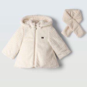 255512 Ebita Γουνάκι μηνών κορίτσι λευκό