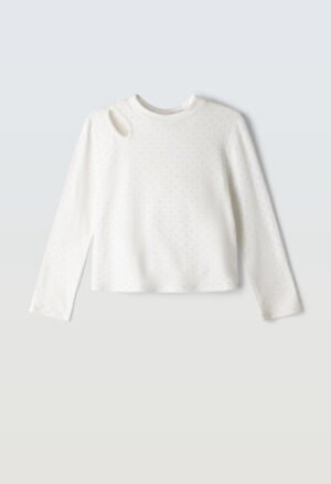 255068 Ebita Μπλούζα κορίτσι λευκό