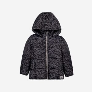 226-518114-1 Funky Μπουφάν κορίτσι σκούρο γκρι allover