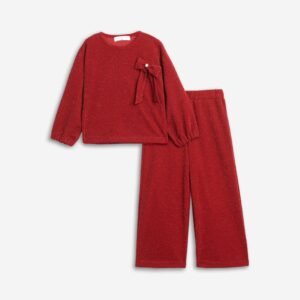226-723108-1 Funky Σετ μπλούζα παντελόνα κορίτσι κόκκινο