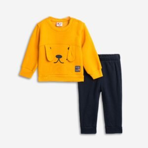 226-817106-1 Funky Σετ φόρμα φούτερ μηνών αγόρι nugget μπλε