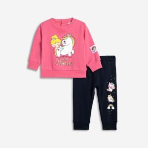 226-917109-1 Funky Σετ φόρμα φούτερ μηνών κορίτσι κονφετί μπλε