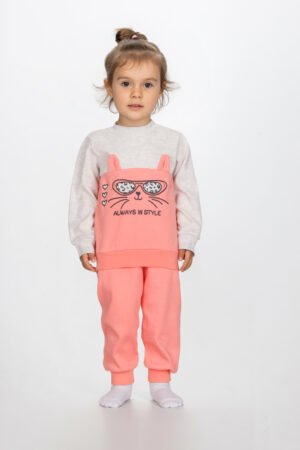 2573107 Dreams Πιτζάμα κορίτσι εκρού μελανζέ