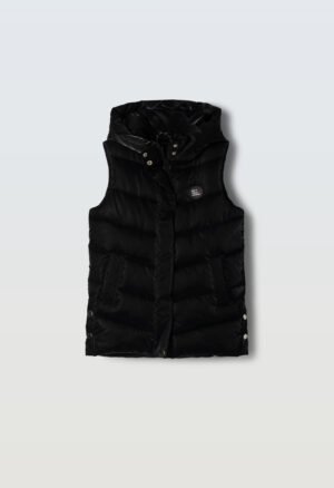 243052 Ebita Μπουφάν αμάνικο κορίτσι μαύρο