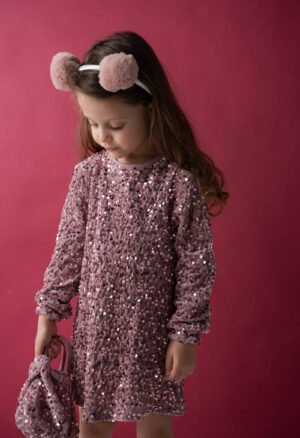 255251 Ebita Φόρεμα με τσαντάκι κορίτσι ροζ