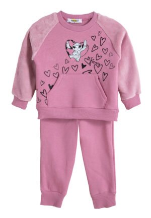 62525515 Frenzy Σετ φόρμα φούτερ κορίτσι dusty pink