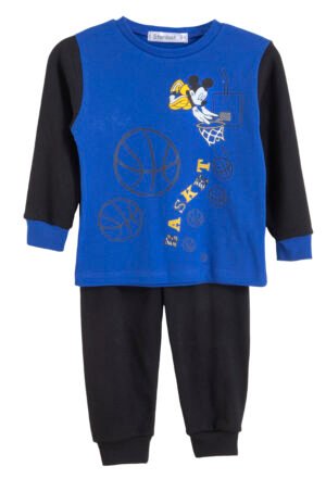 72525548 Frenzy Πιτζάμα αγόρι ρουά μαύρο