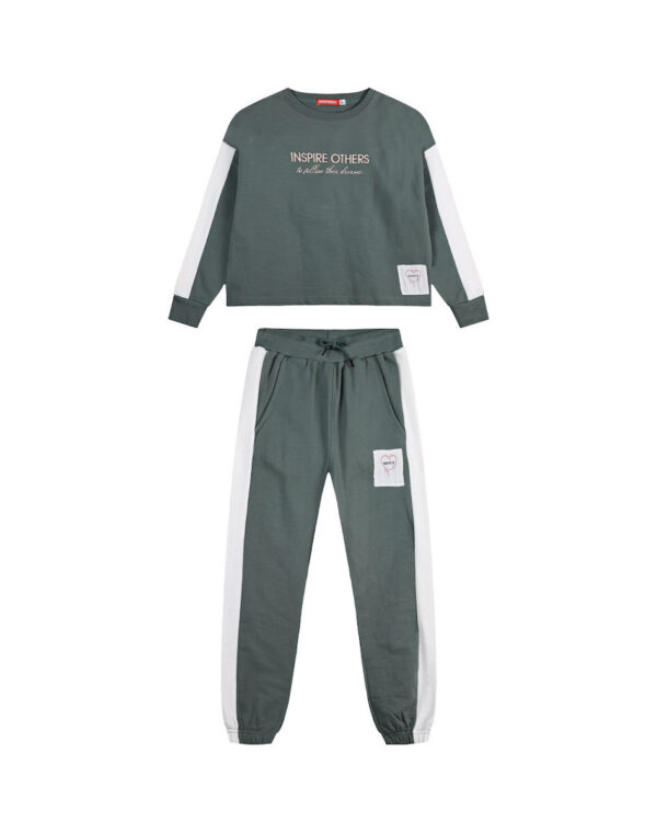 16-123270-0 Energiers Σετ φόρμα φούτερ κορίτσι desert green