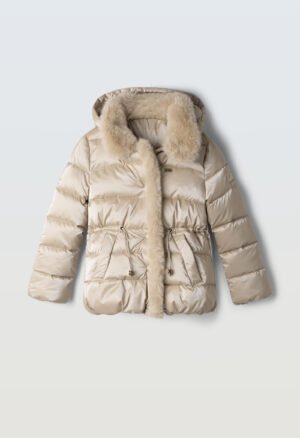 255051 Ebita Μπουφάν κορίτσι μπεζ