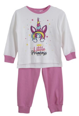 62525520 Frenzy Πιτζάμα κορίτσι εκρού γρανίτα