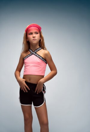 266074 Ebita Σετ τοπ σορτς κορίτσι ροζ