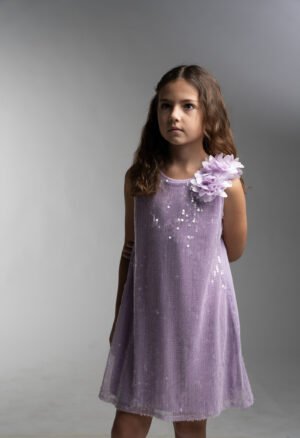 266001 Ebita Φόρεμα κορίτσι λιλά