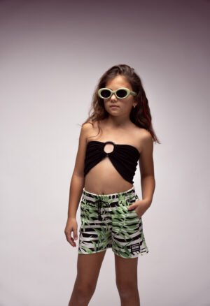 266075 Ebita Σετ τοπ σορτς κορίτσι μαύρο