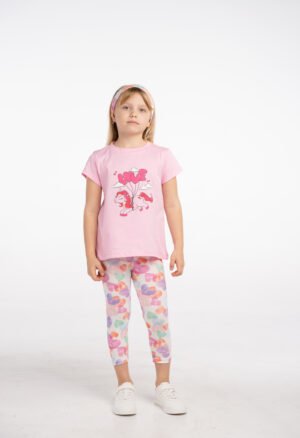 266248 Ebita Σετ μπλούζα κολάν κορίτσι ροζ