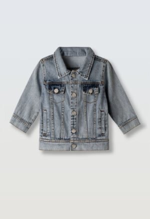 266831 Hashtag Μπουφάν τζιν αγόρι μπλε