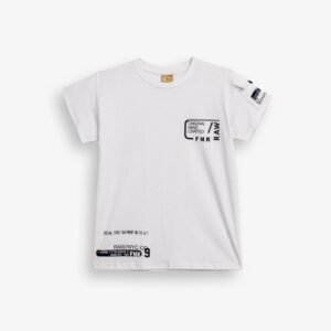 126-105118-1 Funky Μπλούζα αγόρι λευκό