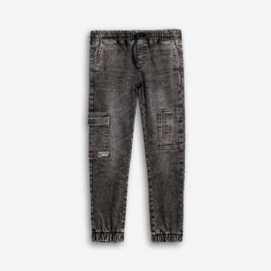 126-112100-1 Funky Παντελόνι τζιν cargo αγόρι μαύρο