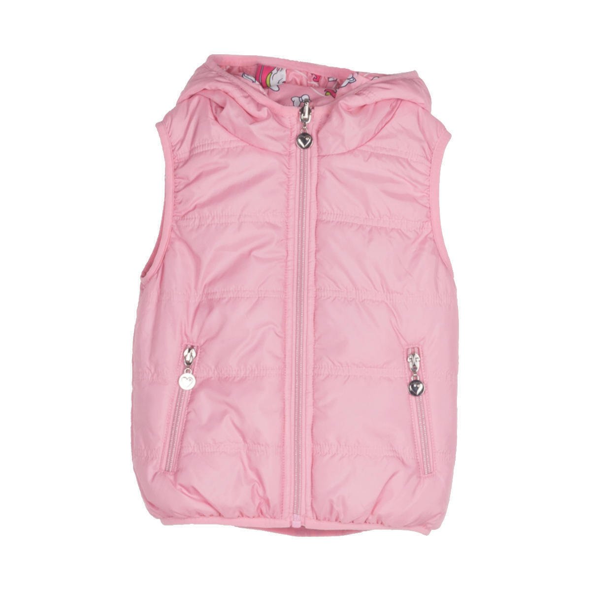 2545309 Joyce Μπουφάν αμάνικο κορίτσι ροζ