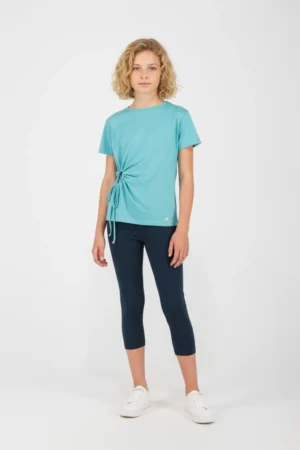 2613125 Joyce Σετ μπλούζα κολάν κορίτσι βεραμάν μπλε