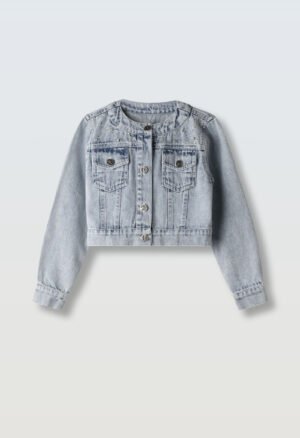 266026 Ebita Μπουφάν τζιν κορίτσι μπλε