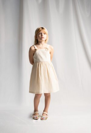 266280 Ebita Φόρεμα κορίτσι εκρού