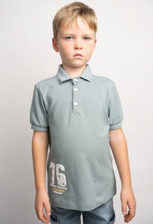 266803 Hashtag Σετ μπλούζα βερμούδα τζιν αγόρι χακί μπλε